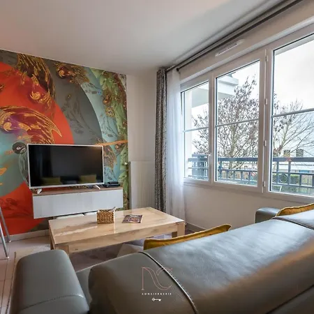 *disneyland-paris* 7pers, Wifi, Parking, Netflix Apartmán Montévrain